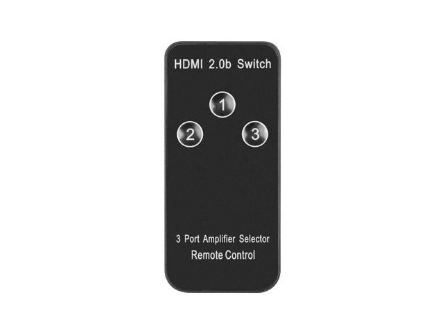 Switch Video Lanberg 3x HDMI Pilot Micro Usb black