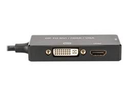 ASM AK-340418-002-S ASSMANN Adapter DisplayPort 1 na 3 HDMI+DVI+VGA kabel multimedialny 0,2m